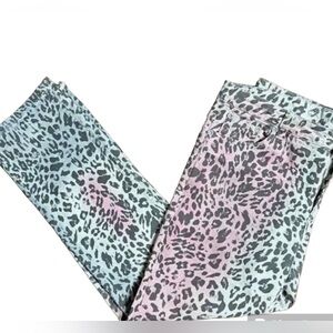 Christine V Leppard printed Jeans